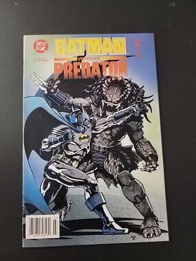 Batman Versus Predator #3 Newsstand Cover Dark Horse DC rare vintage best battle